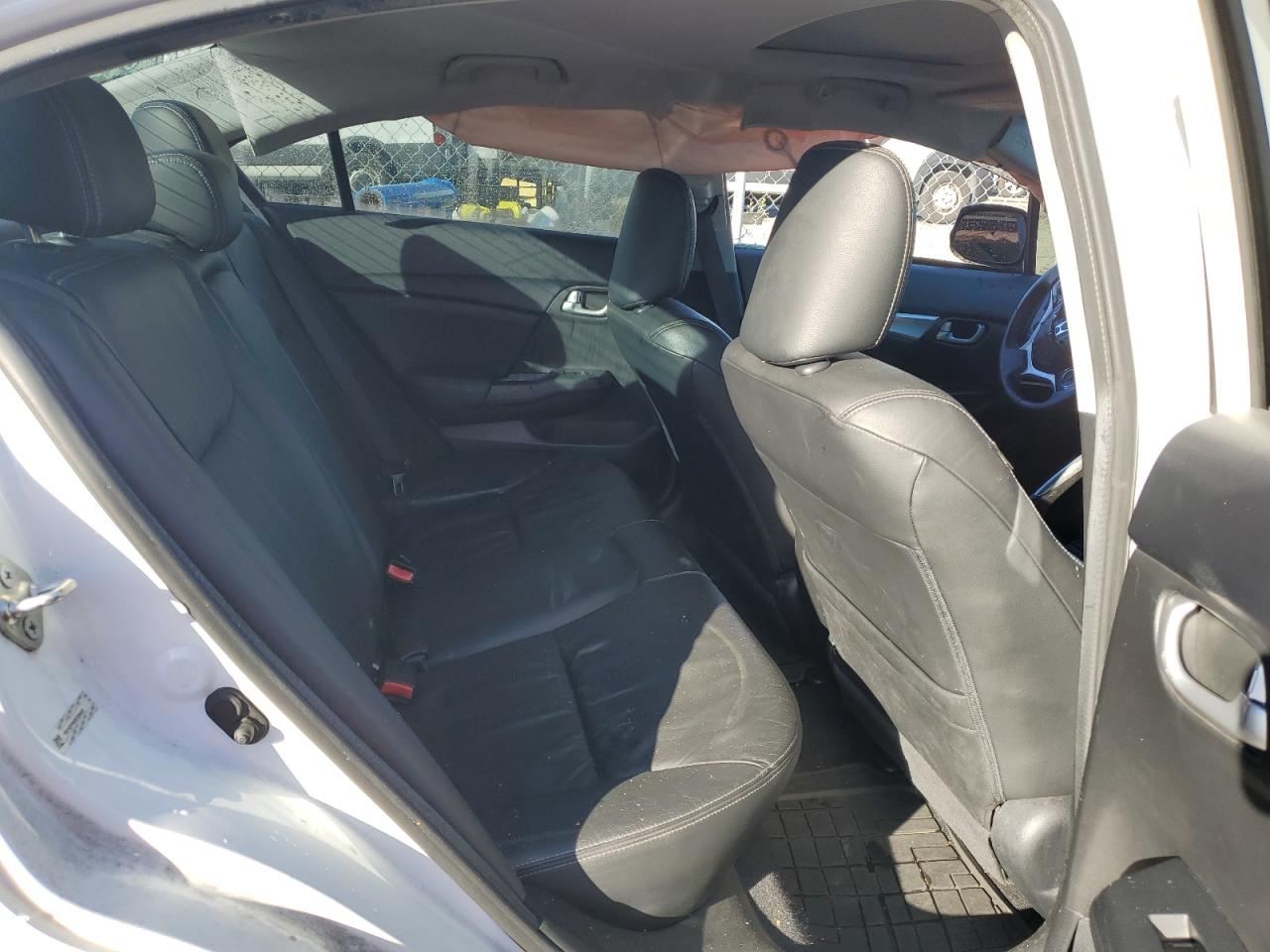 2013 Honda Civic VIN 19XFB2F98DE206492 Copart auction photo, side / rear end damage thumbnail 10