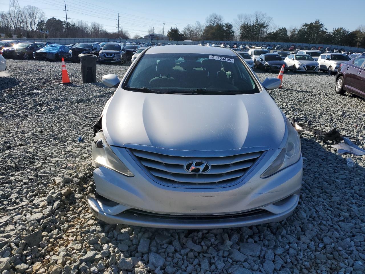 2013 Hyundai Sonata VIN 5NPEB4AC8DH686247 Copart auction photo, front end / rear end damage thumbnail 5