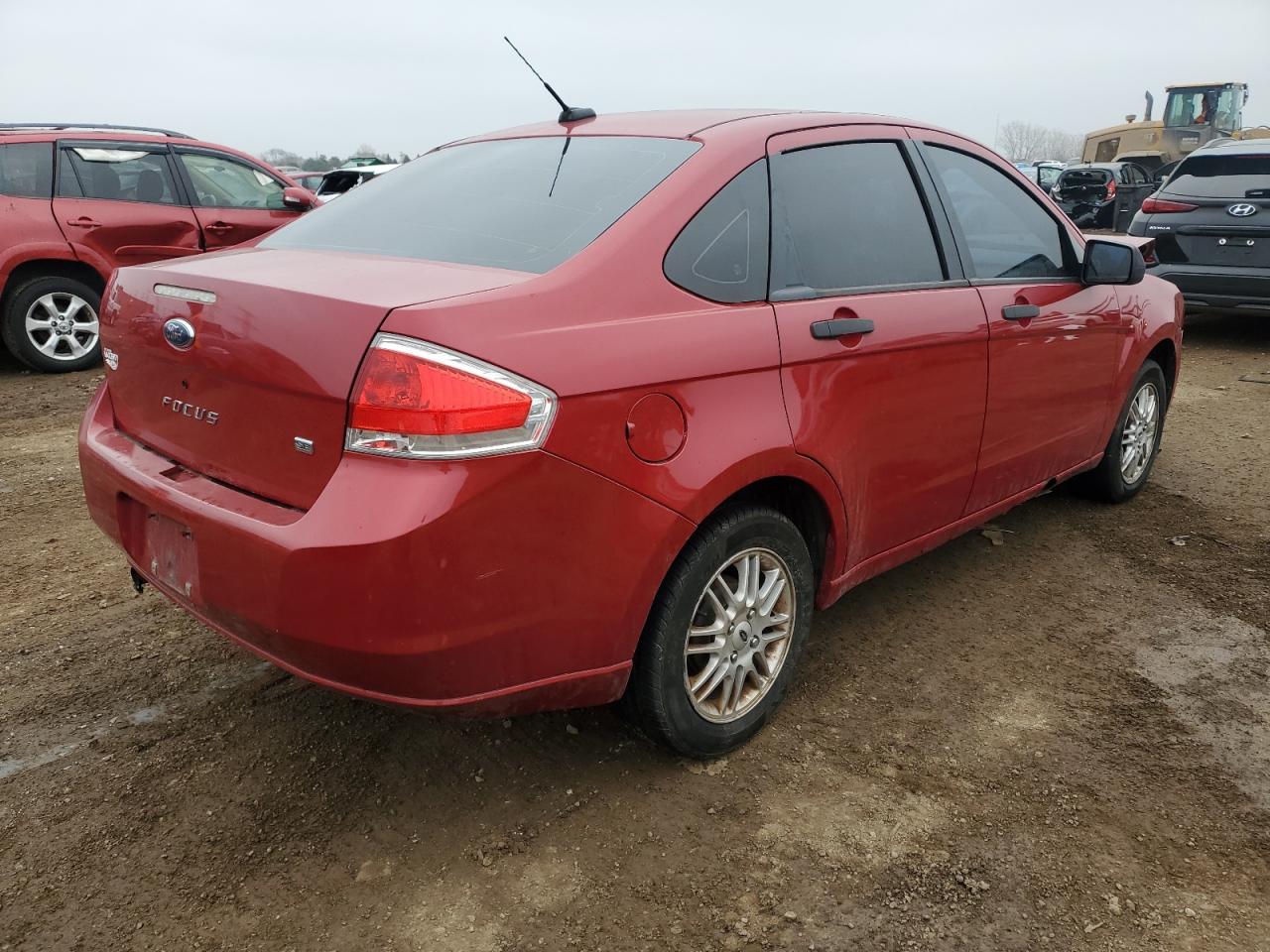 2009 Ford Focus VIN 1FAHP35N99W219527 Copart auction photo, front end / minor dent/scratches damage thumbnail 3