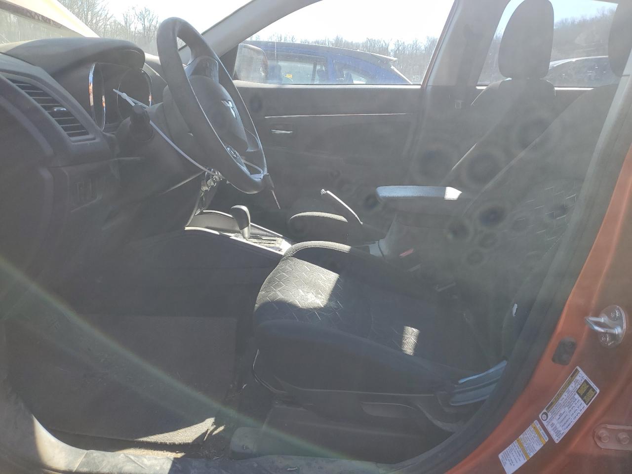 2021 Mitsubishi Outlander VIN JA4ARUAU0MU007235 Copart auction photo, front end / mechanical damage thumbnail 7