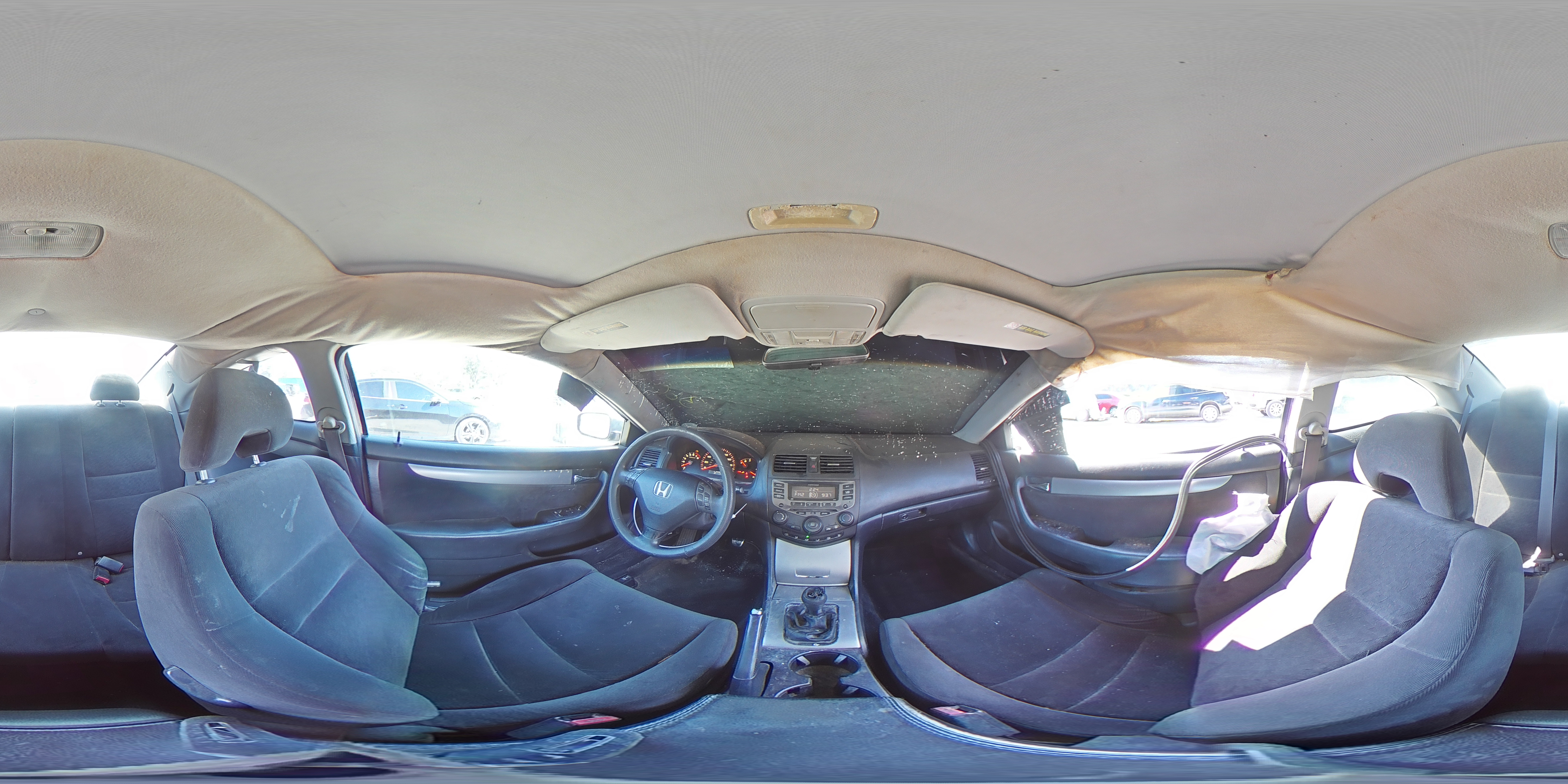 2007 Honda Accord VIN 1HGCM71727A005891 Copart auction photo, all over damage thumbnail 13