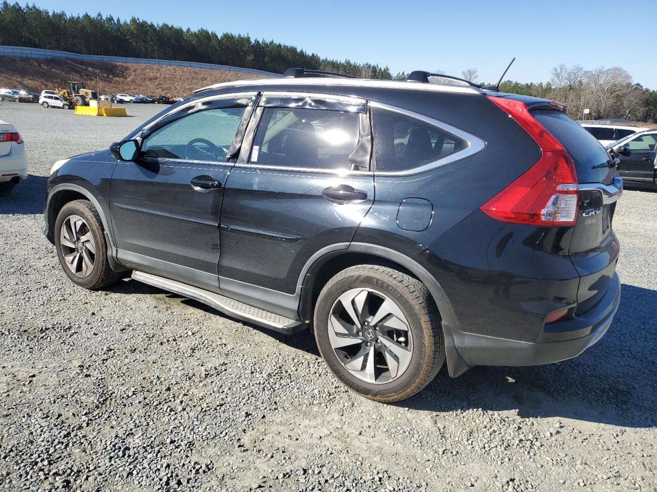 2015 Honda CR-V VIN 5J6RM3H92FL006884 Copart auction photo, burn damage thumbnail 2