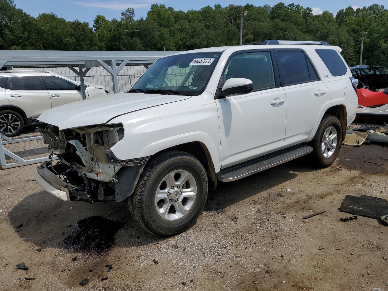 2022 Toyota 4Runner VIN JTEEU5JR0N5264152