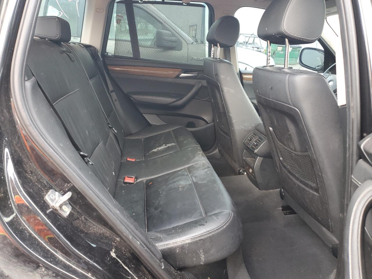 2011 BMW X3 VIN 5UXWX5C52BLK59146 Copart auction photo, all over / front end damage thumbnail 11