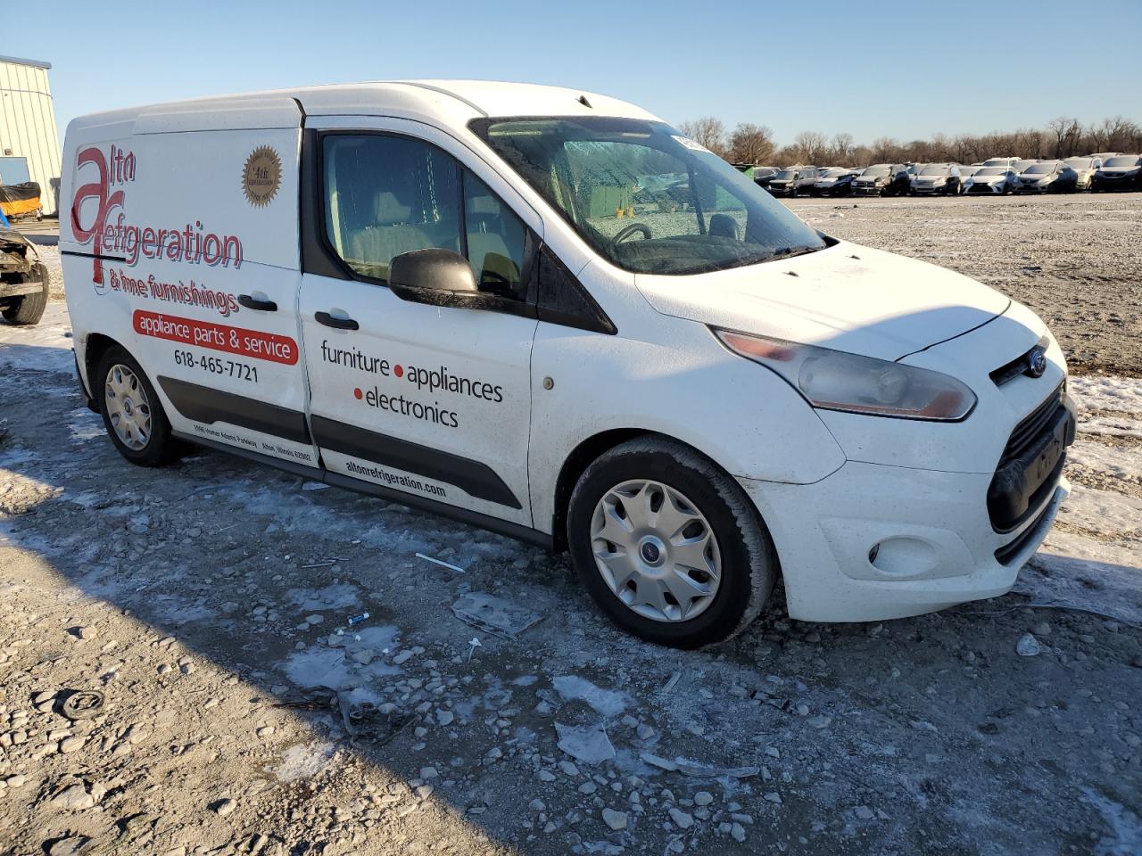 2018 Ford Transit VIN NM0LS7F77J1373615 Copart auction photo, rear end damage thumbnail 4