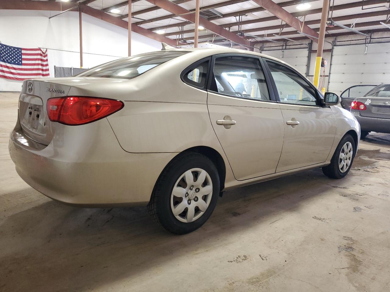 2009 Hyundai Elantra VIN KMHDU46D09U674416 Copart auction photo, rear end / front end damage thumbnail 3