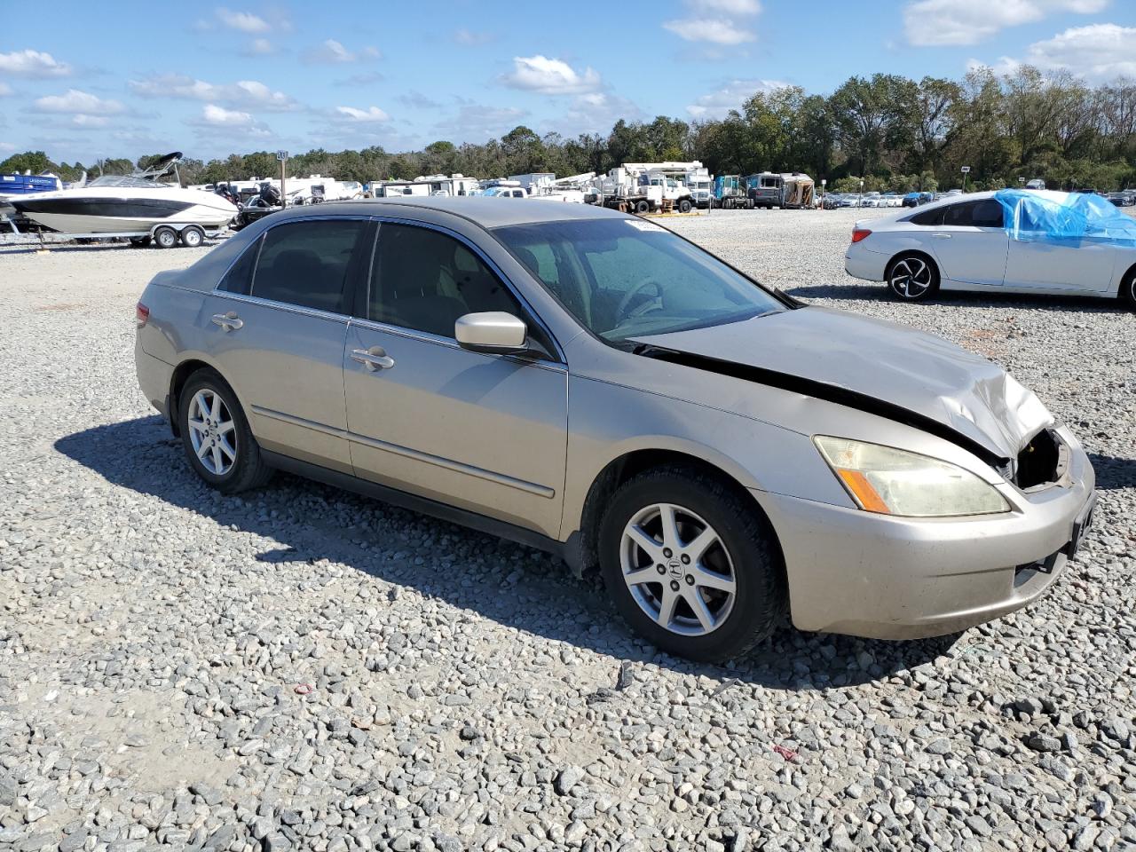 2004 Honda Accord VIN 3HGCM56364G702391 Copart auction photo, front end damage thumbnail 4