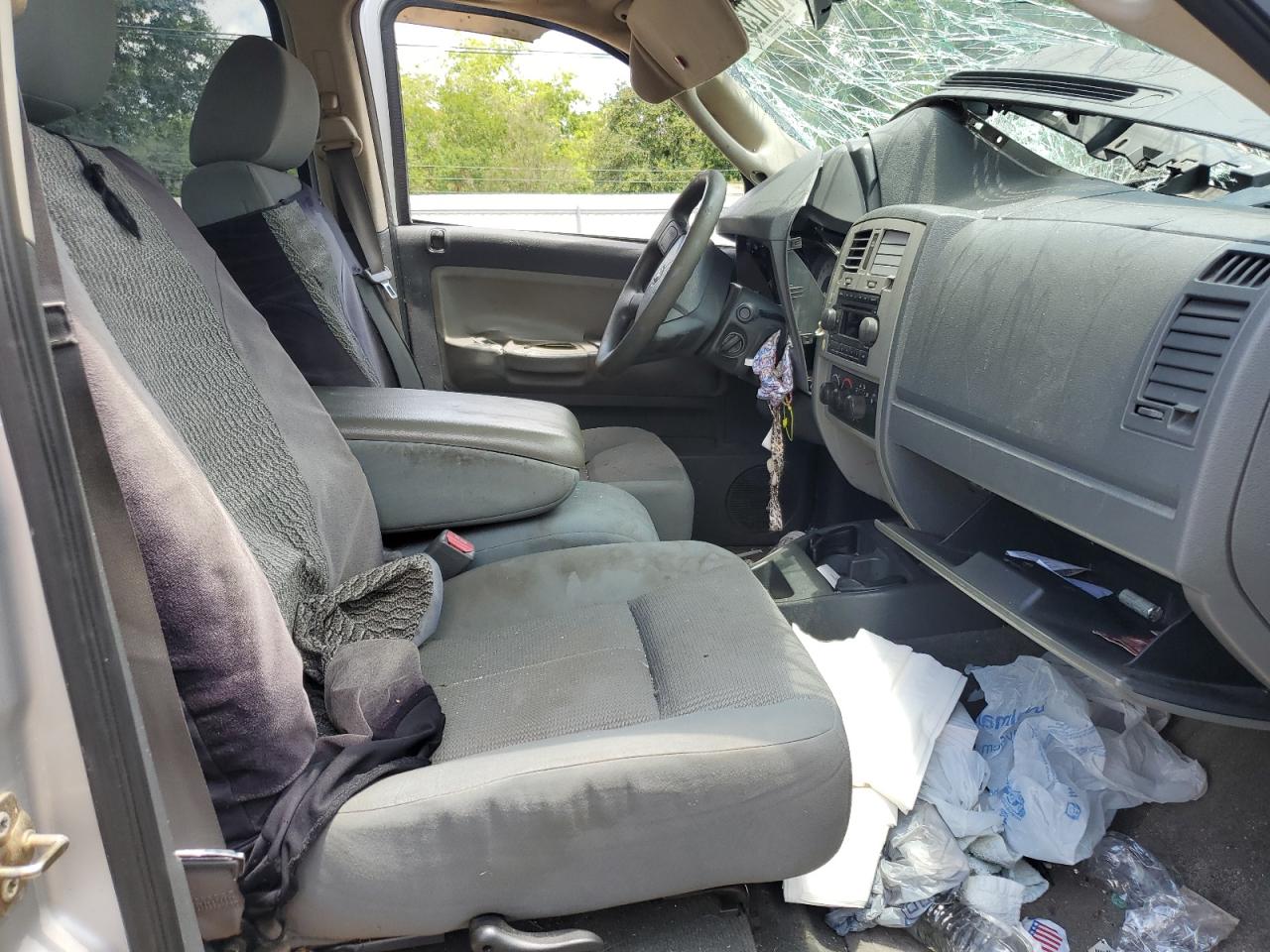 2005 Dodge Dakota VIN 1D7HE48K15S133160 Copart auction photo, all over damage thumbnail 7