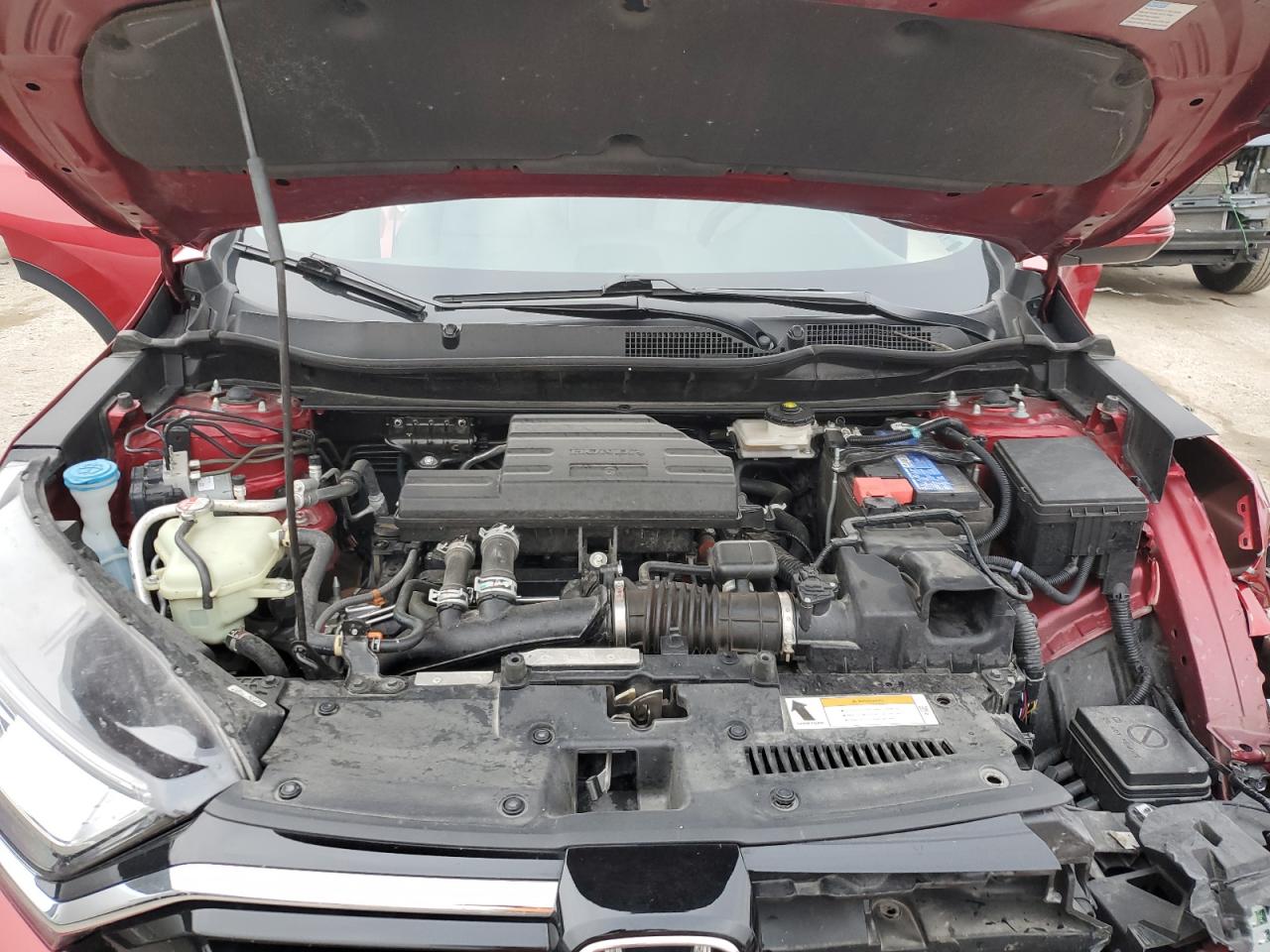 2022 Honda CR-V VIN 7FARW2H96NE014129 Copart auction photo, front end / side damage thumbnail 12