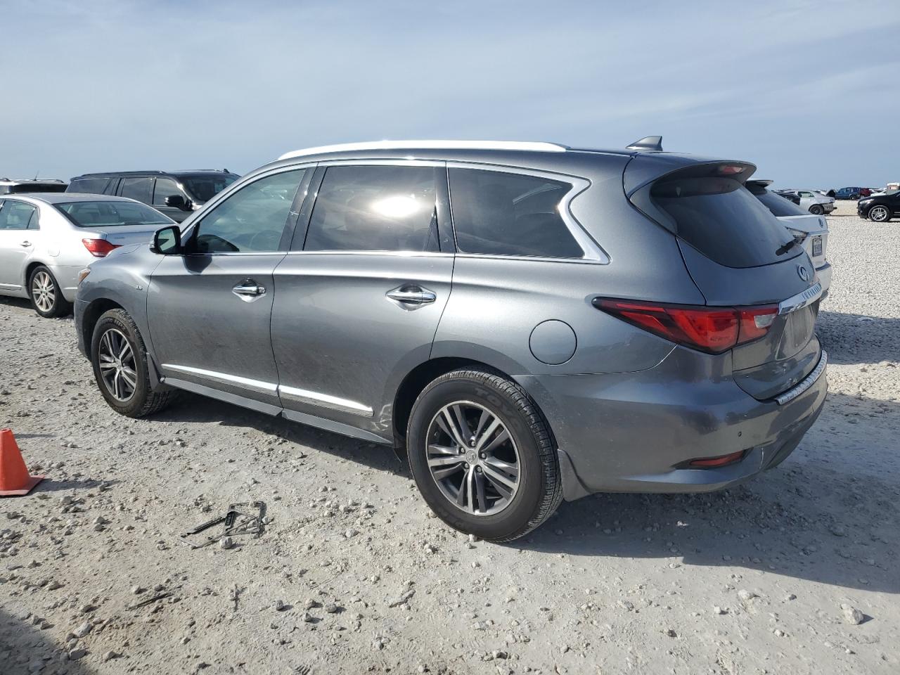 2018 Infiniti QX60 VIN 5N1DL0MN7JC509982 Copart auction photo, rear end damage thumbnail 2