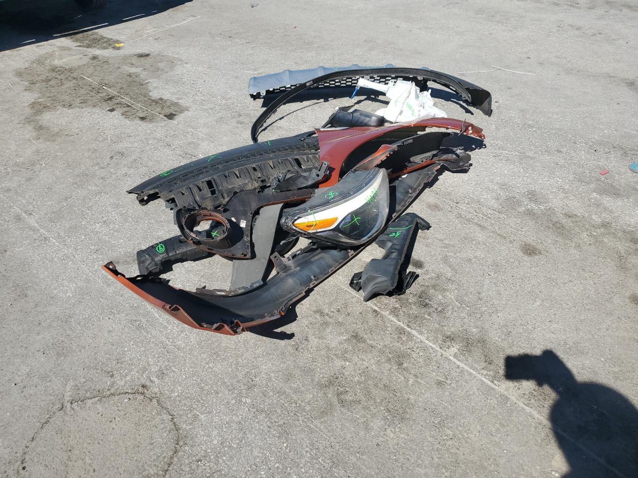 2018 KIA Soul VIN KNDJP3A51J7582081 Copart auction photo, front end / side damage thumbnail 13