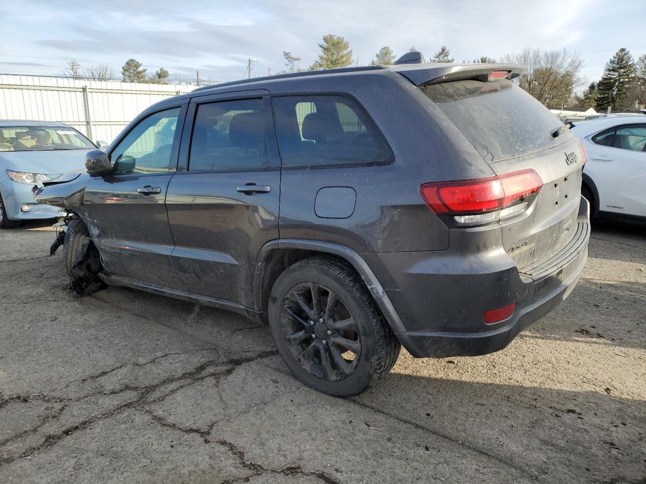 2020 Jeep Grand Cherokee VIN 1C4RJFAG6LC210687 Copart auction photo, front end / side damage thumbnail 2