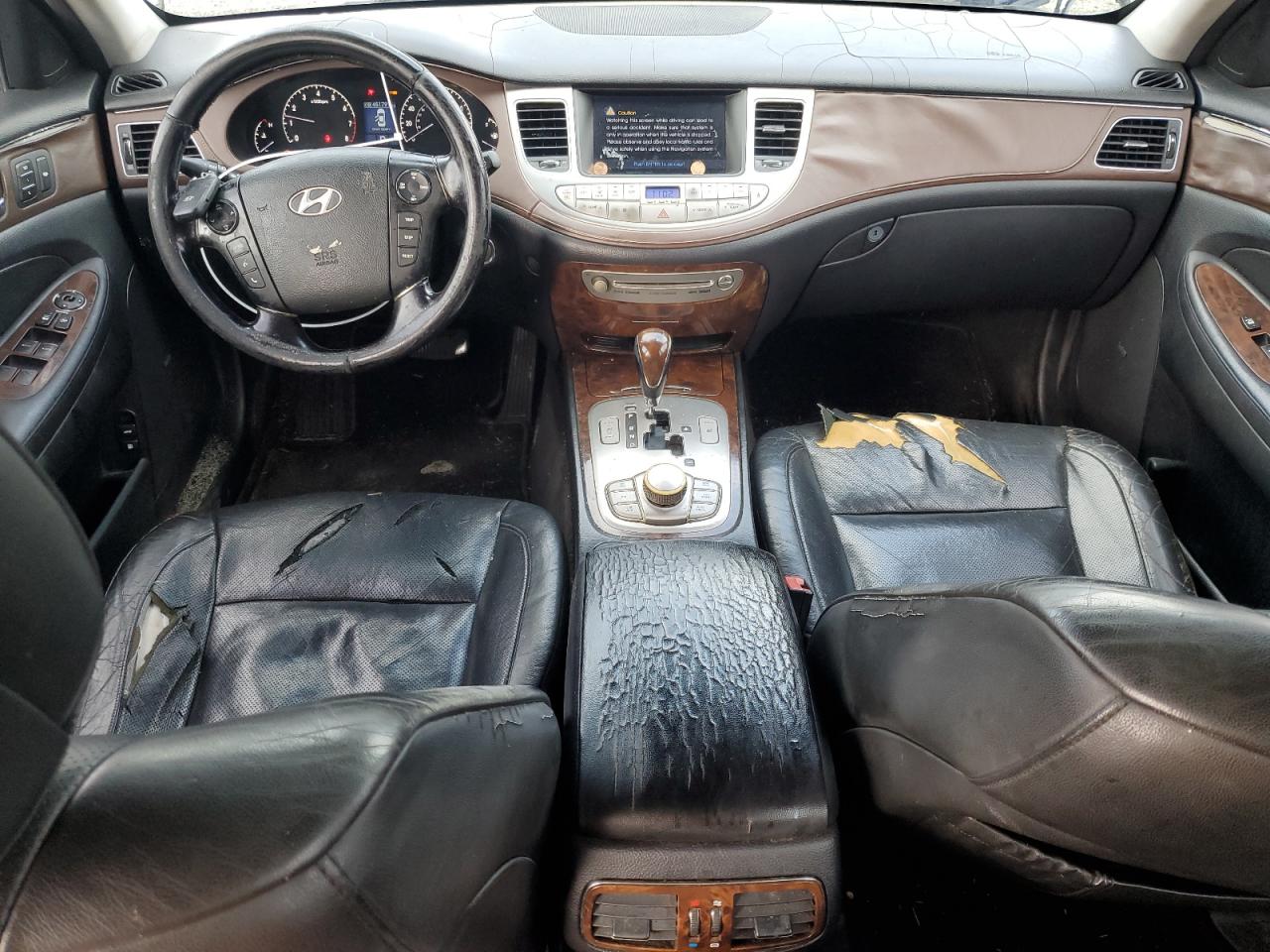 2009 Hyundai Genesis VIN KMHGC46E69U030279 Copart auction photo, front end damage thumbnail 8