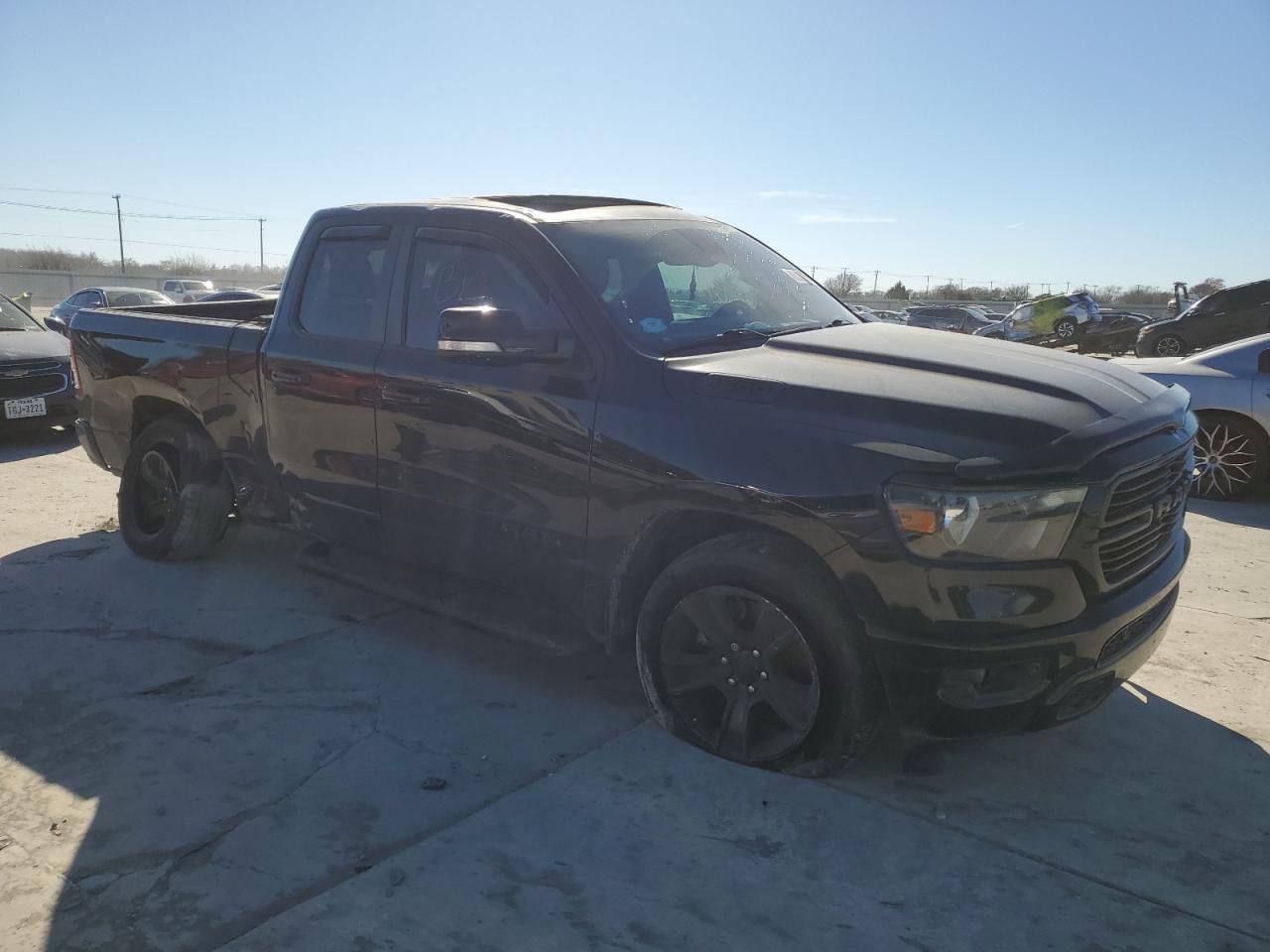2020 RAM 1500 VIN 1C6RREBT6LN372961 Copart auction photo, all over damage thumbnail 4