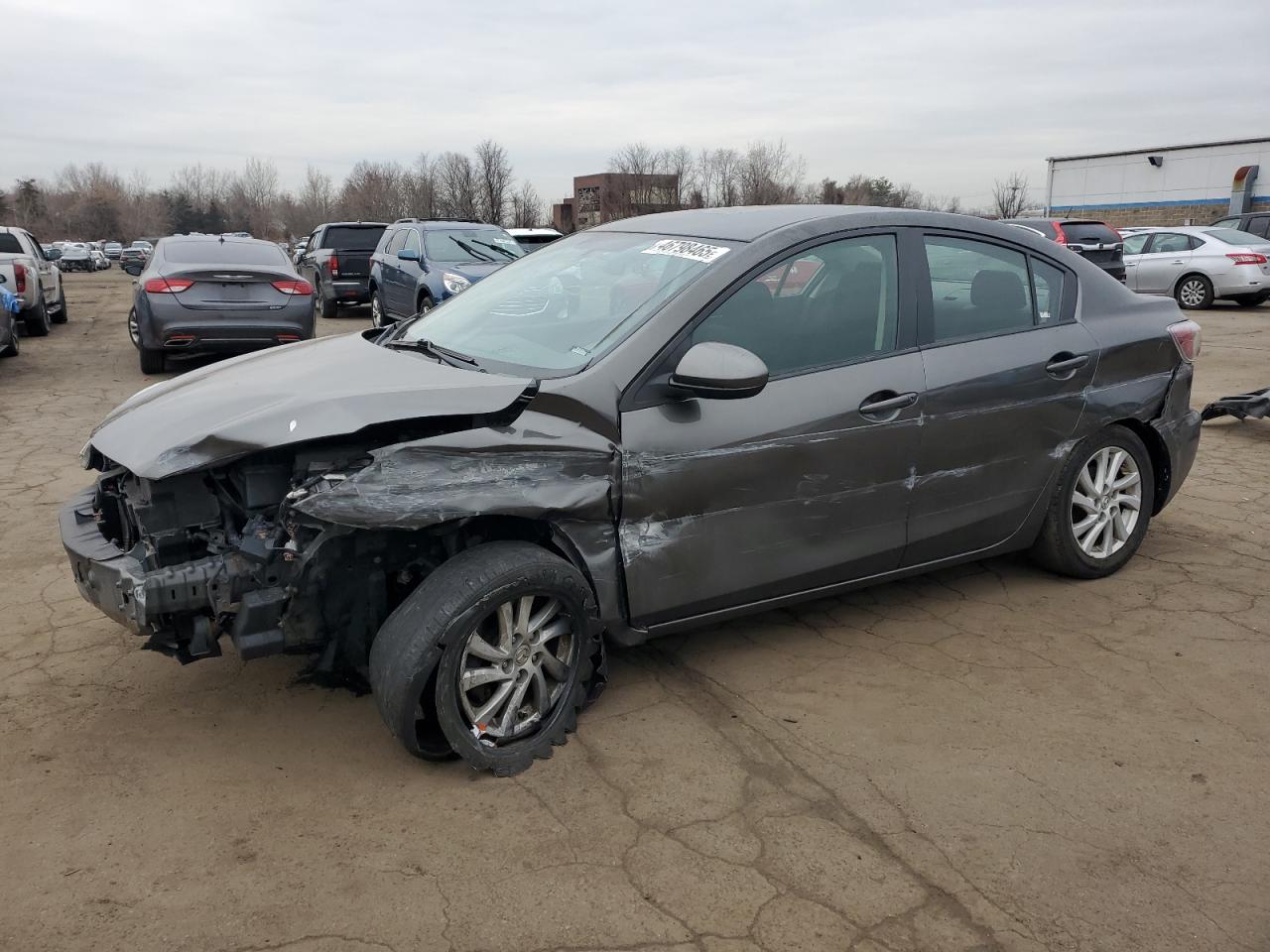 2012 Mazda 3 VIN JM1BL1V81C1536569