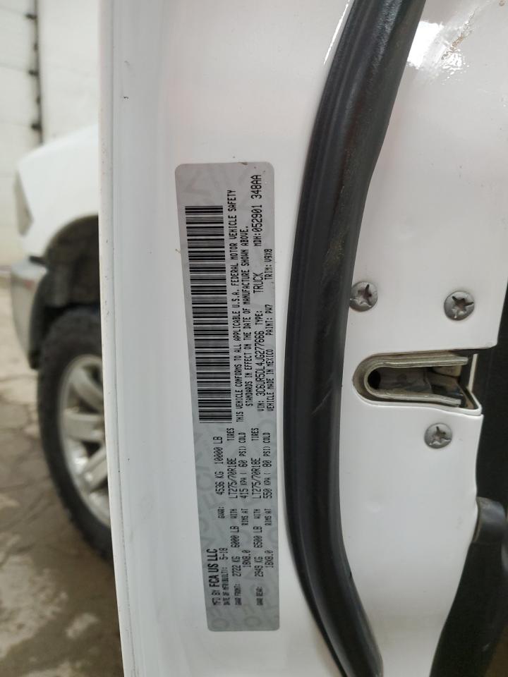 2018 RAM 2500 VIN 3C6UR5DL4JG277666 Copart auction photo, minor dent/scratches damage thumbnail 12