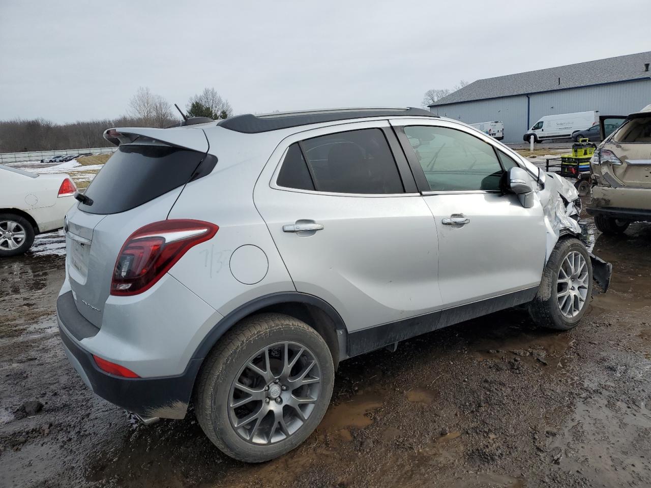 2017 Buick Encore VIN KL4CJ1SB3HB141329 Copart auction photo, front end damage thumbnail 3