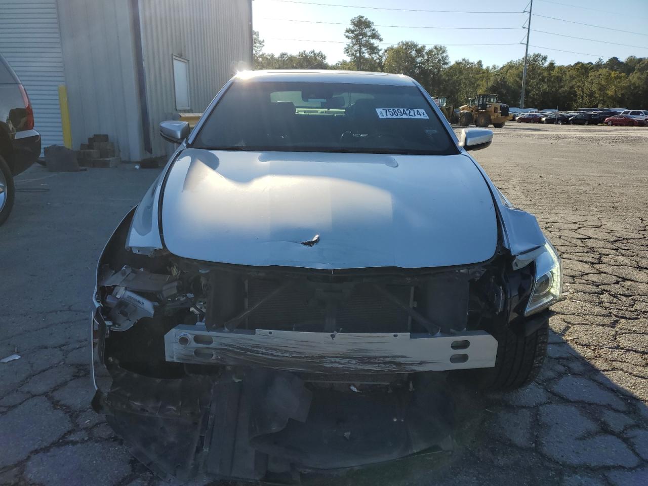 2017 Cadillac CTS VIN 1G6AS5SS0H0166978 Copart auction photo, front end damage thumbnail 5