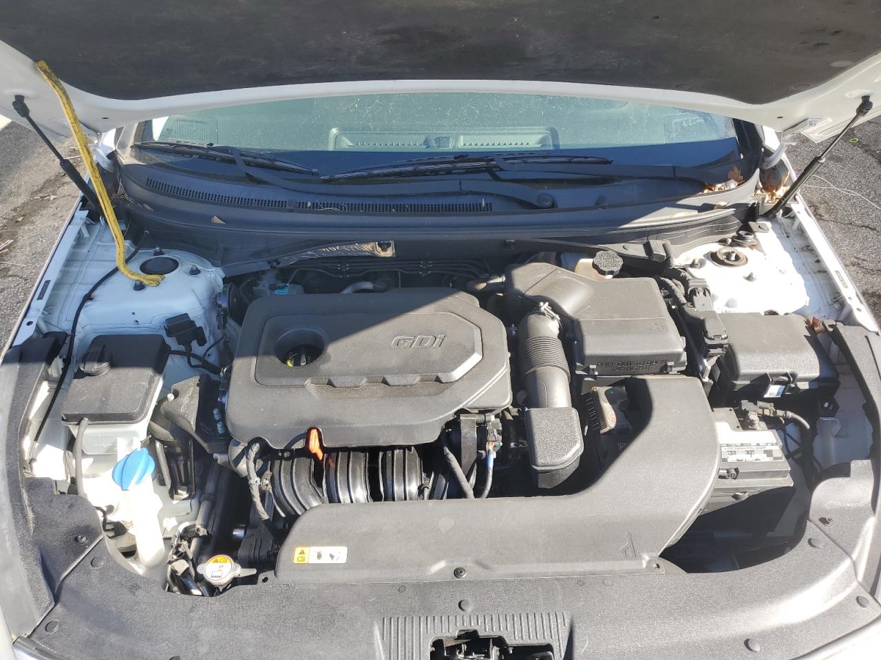 2017 Hyundai Sonata VIN 5NPE24AF4HH473408 Copart auction photo, front end / rear end damage thumbnail 11