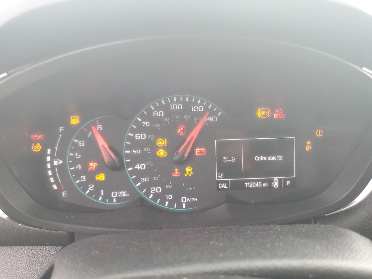 2017 Chevrolet Trax VIN KL7CJLSB3HB163877 Copart auction photo, burn - engine damage thumbnail 9