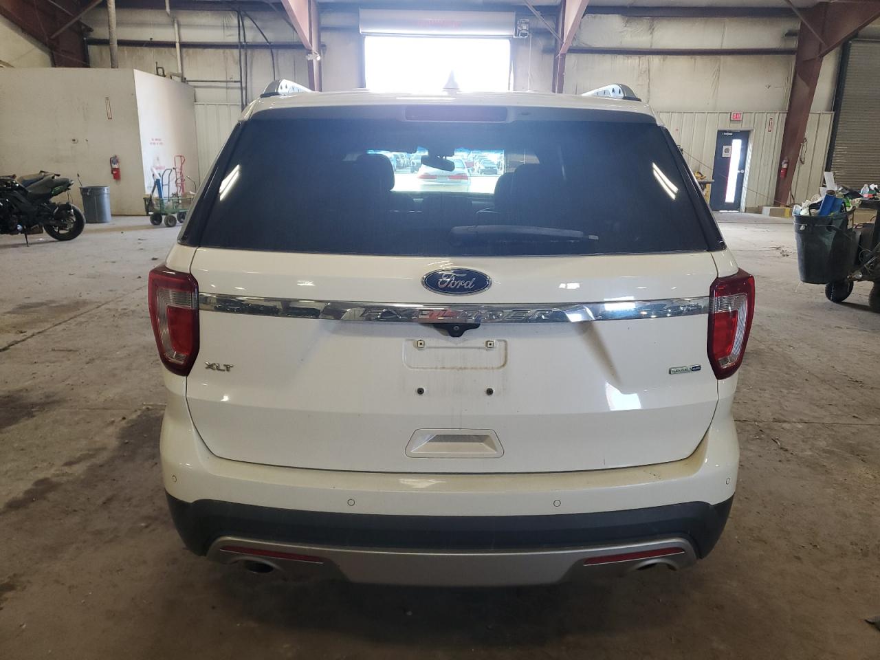 2016 Ford Explorer VIN 1FM5K8D85GGD07126 Copart auction photo, front end / side damage thumbnail 6