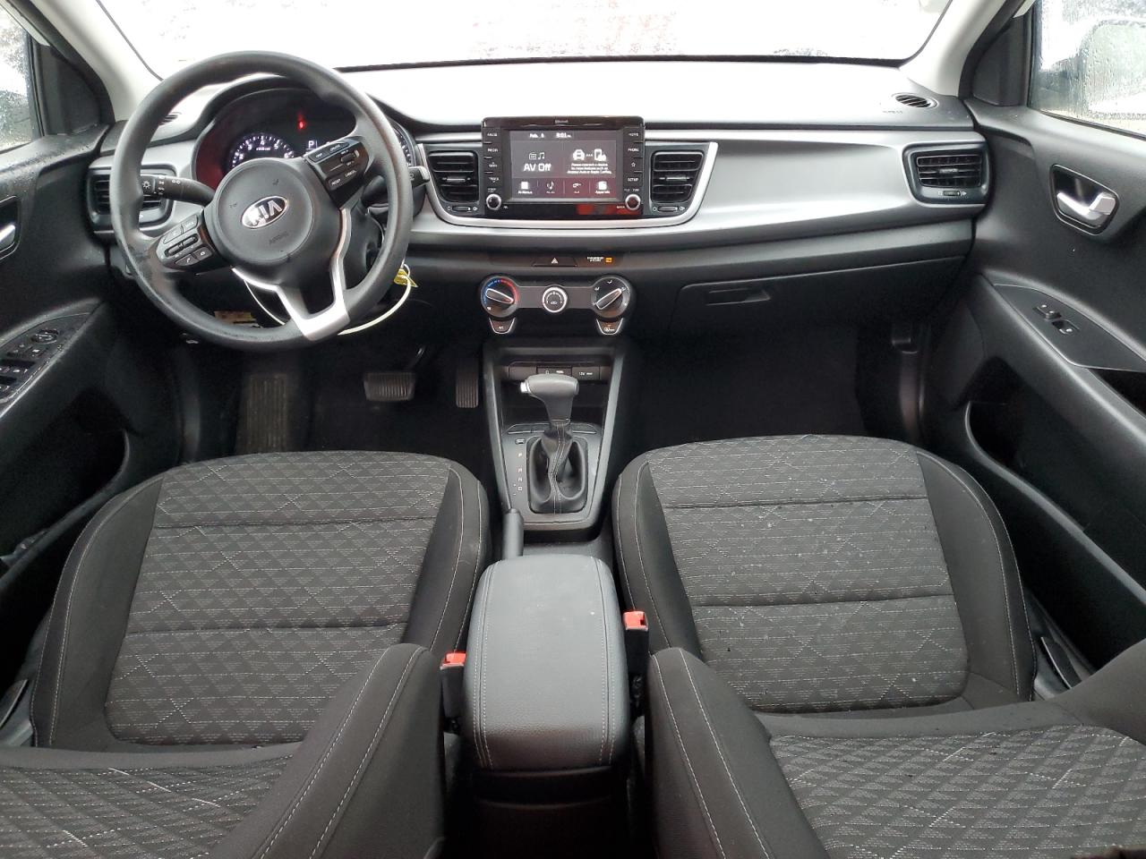 2019 KIA Rio VIN 3KPA24AB6KE160383 Copart auction photo, rear end damage thumbnail 8