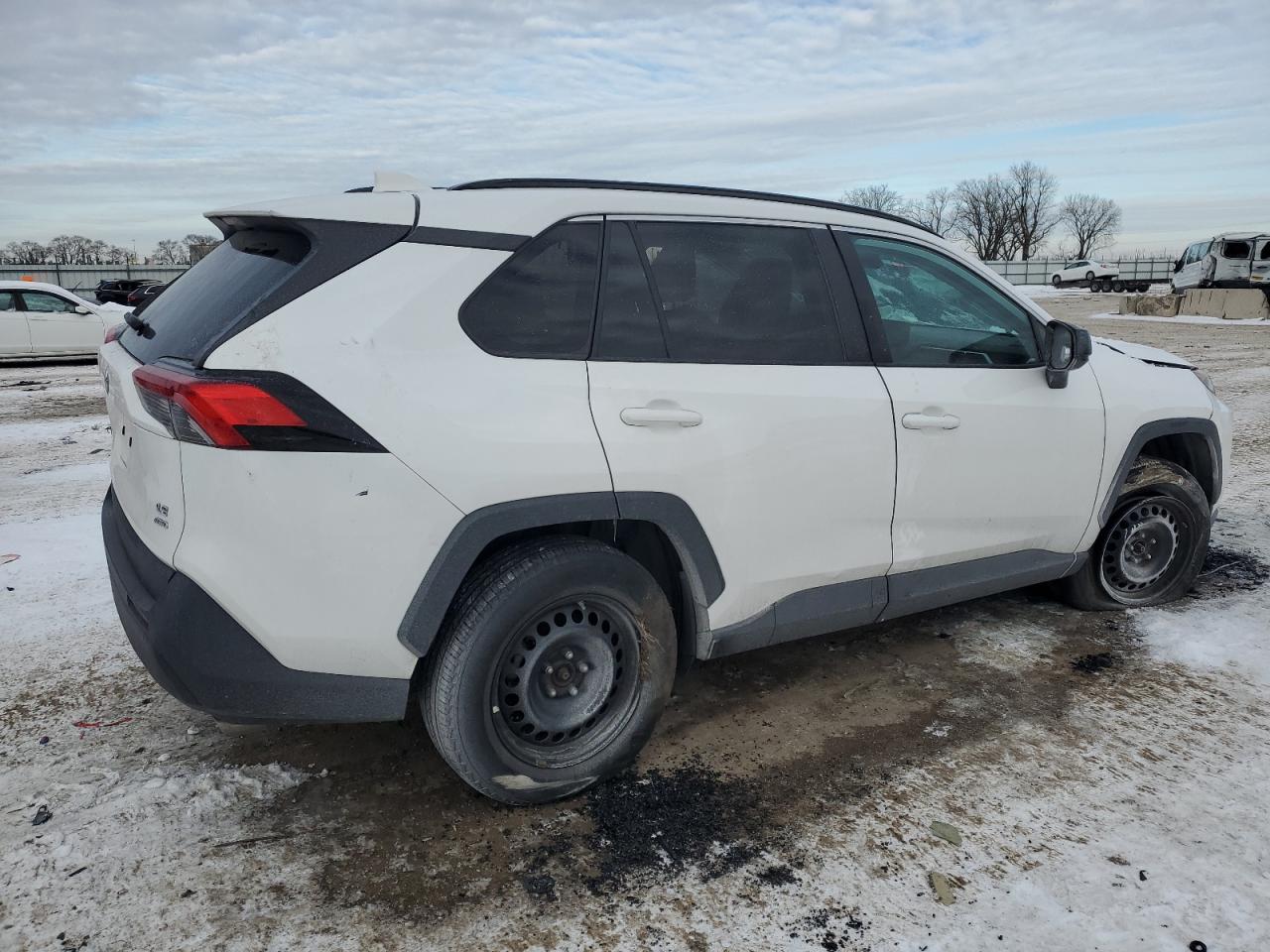 2019 Toyota RAV 4 VIN 2T3F1RFV2KC004646 Copart auction photo, all over damage thumbnail 3