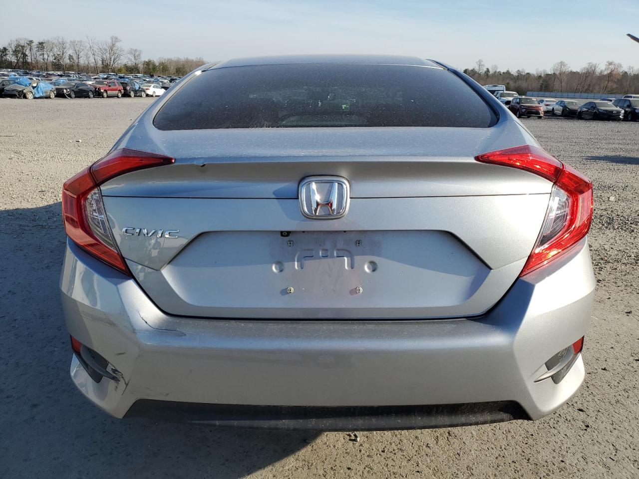 2017 Honda Civic VIN 2HGFC2F51HH543284 Copart auction photo, front end / side damage thumbnail 6
