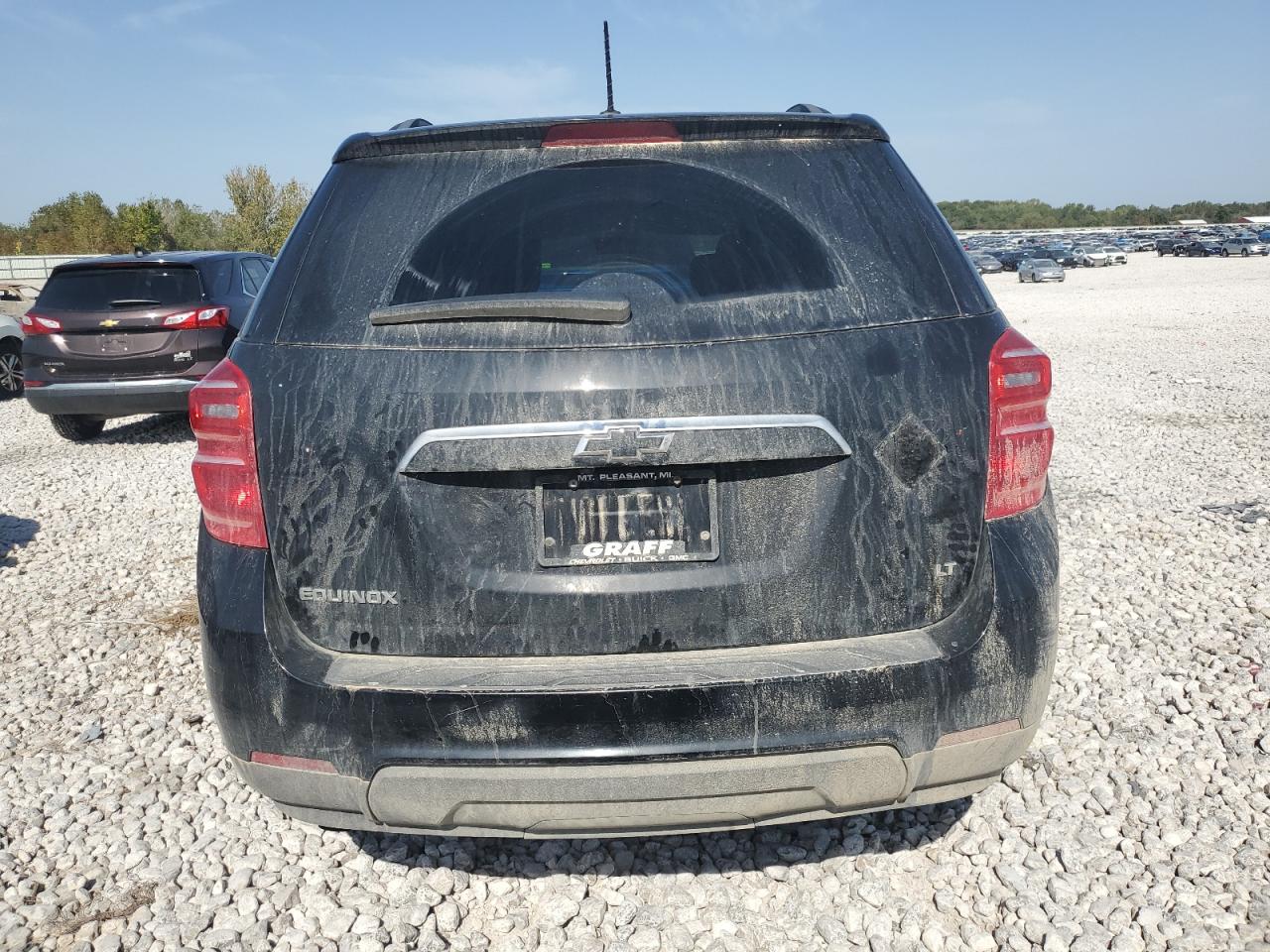 2017 Chevrolet Equinox VIN 2GNALCEK2H6243844 Copart auction photo, front end / side damage thumbnail 6
