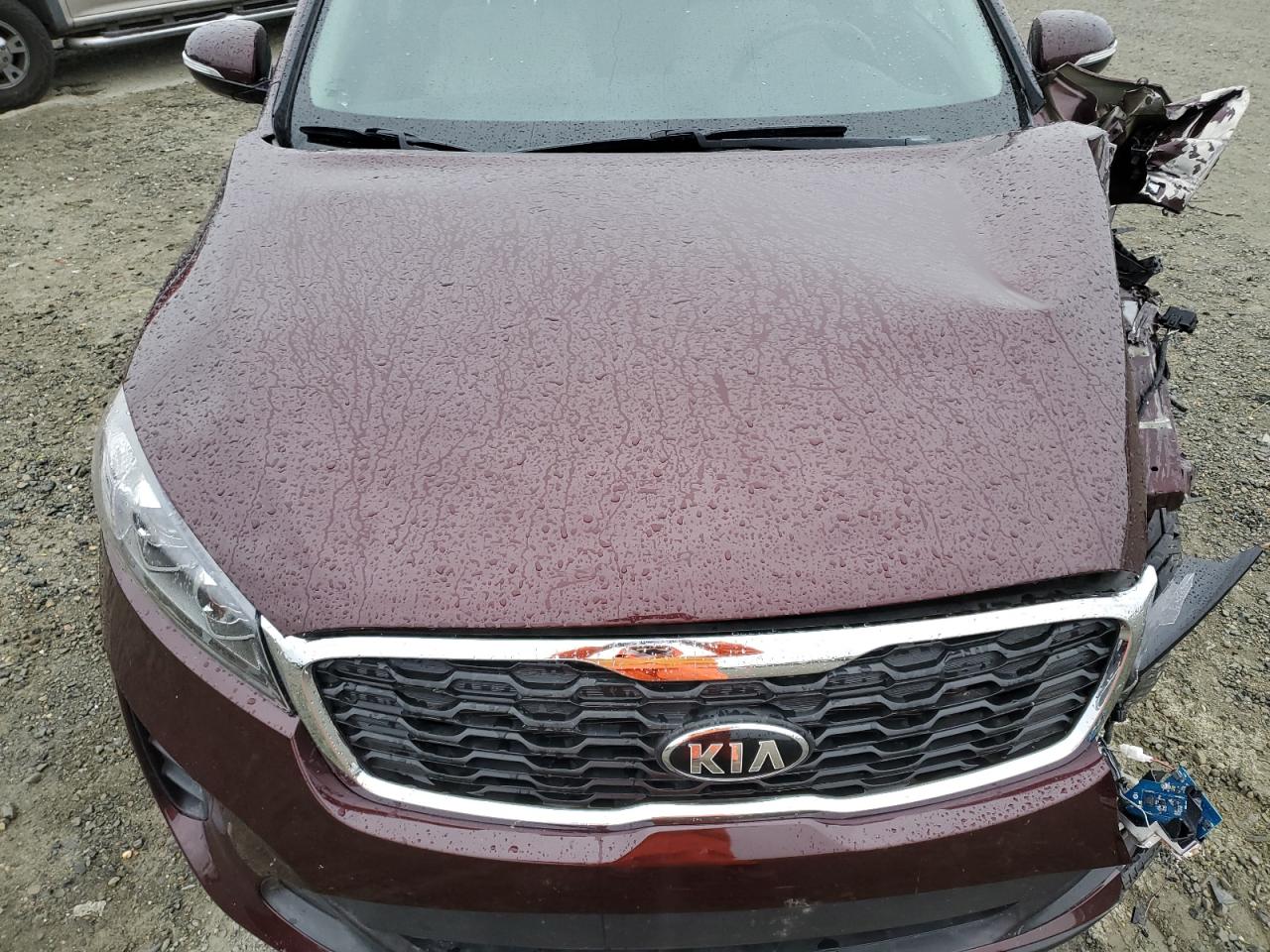 2019 KIA Sorento VIN 5XYPGDA53KG448824 Copart auction photo, side / front end damage thumbnail 13