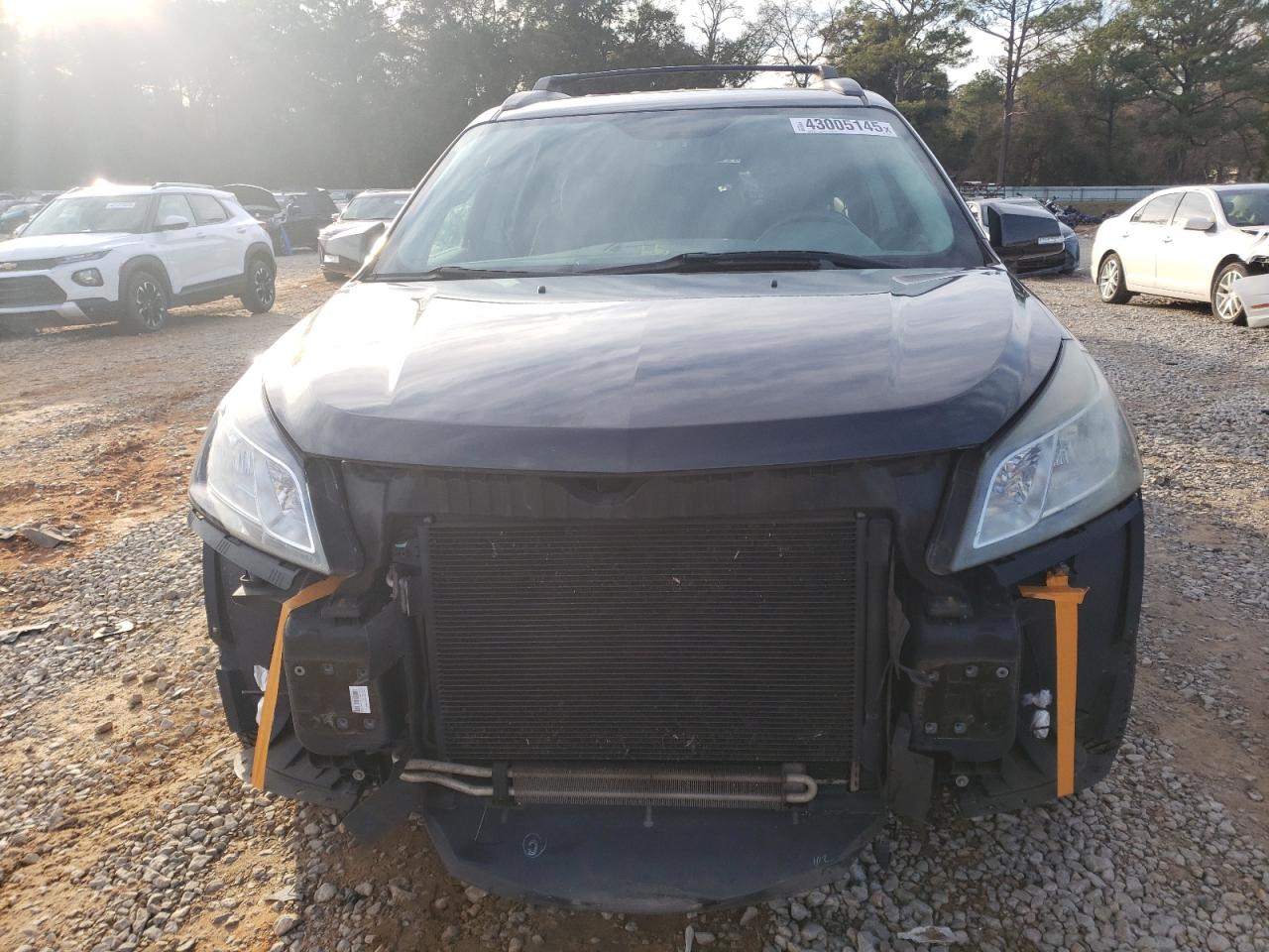 2014 Chevrolet Traverse VIN 1GNKRGKD8EJ331845 Copart auction photo, rear end / front end damage thumbnail 5