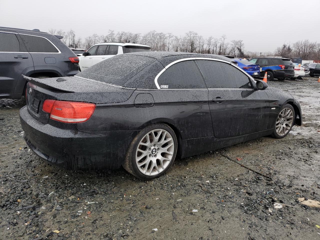 2008 BMW 3er VIN WBAWL13568PX20028 Copart auction photo, front end damage thumbnail 3
