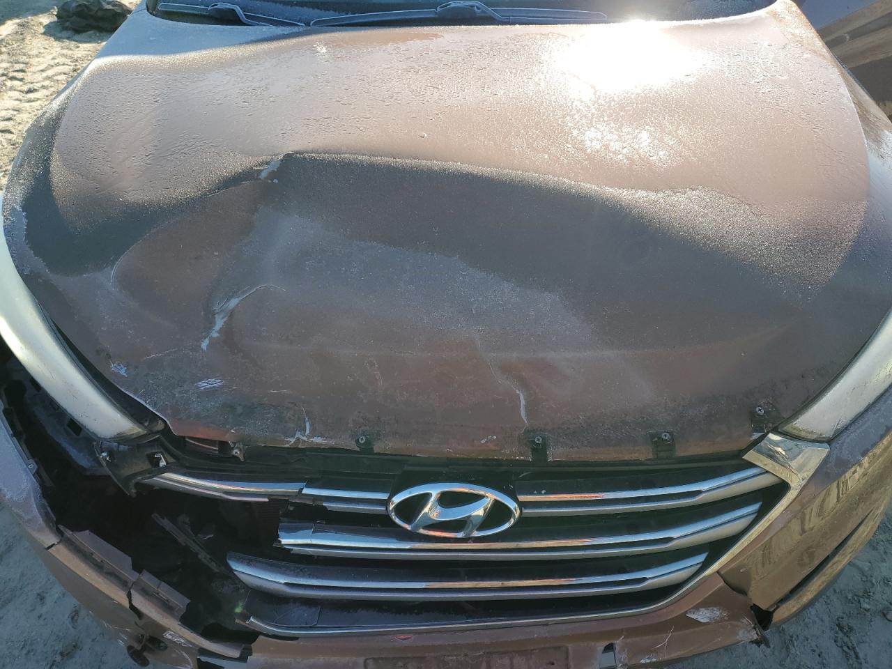 2017 Hyundai Tucson VIN KM8J33A23HU519797 Copart auction photo, front end / minor dent/scratches damage thumbnail 11