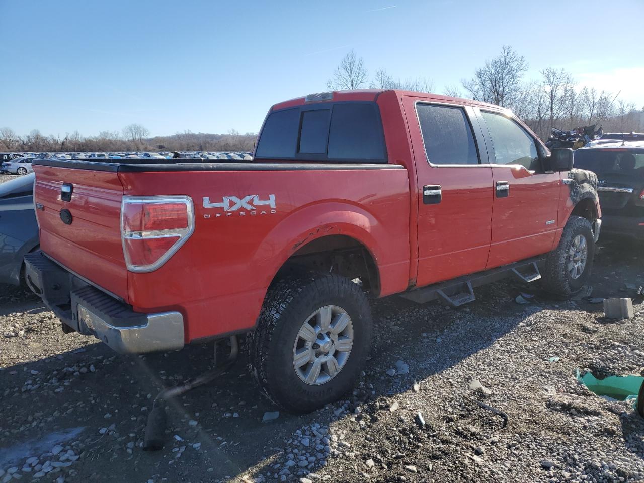 2012 Ford F-150 VIN 1FTFW1ET8CKD14103 Copart auction photo, burn - engine / burn - interior damage thumbnail 3