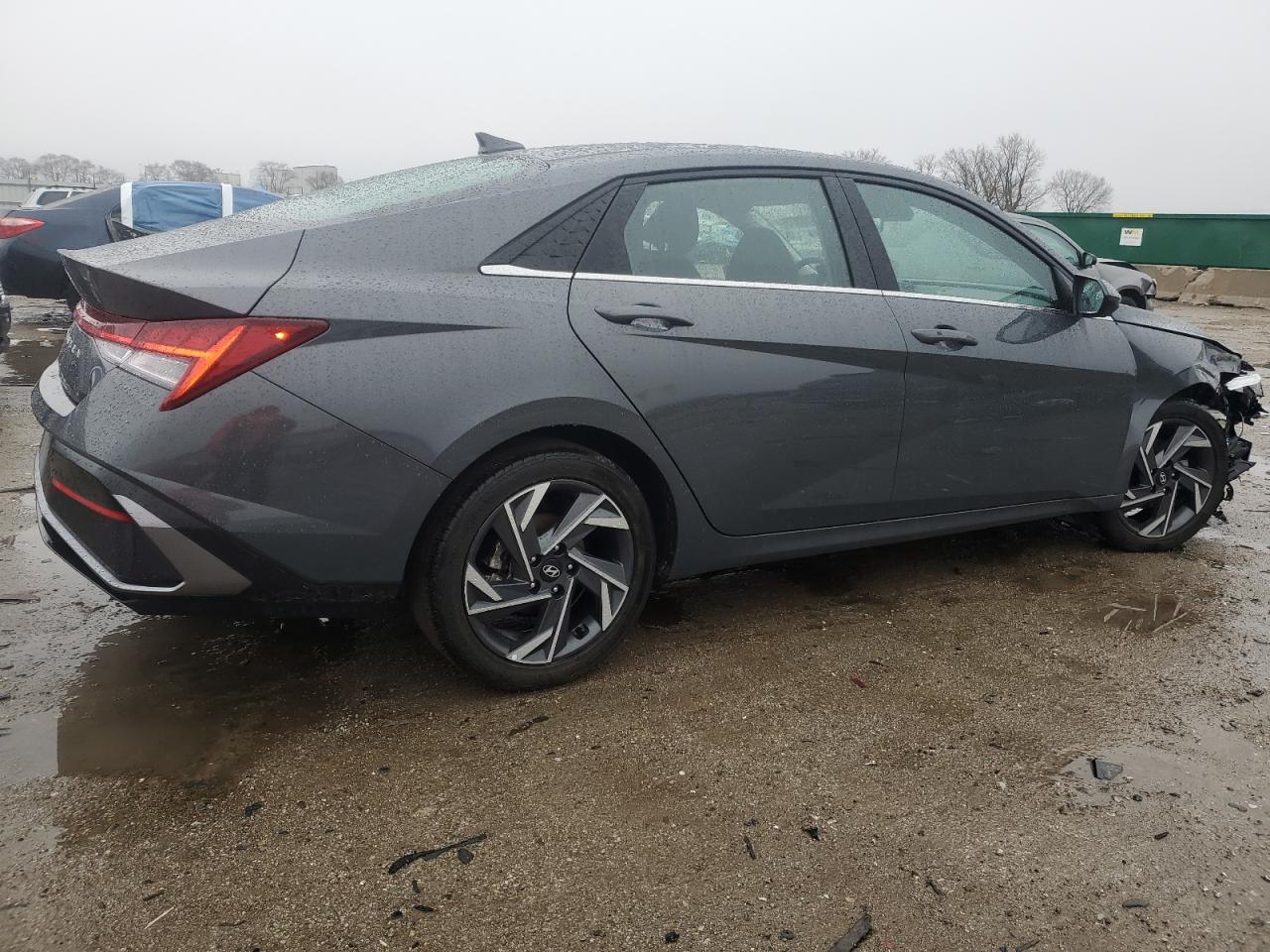 2024 Hyundai Elantra VIN KMHLS4DG9RU697661 Copart auction photo, front end damage thumbnail 3
