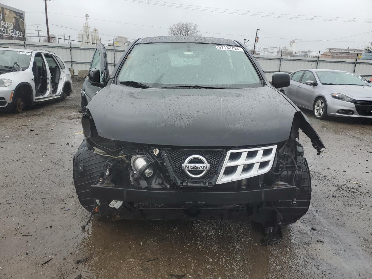 2013 Nissan Rogue VIN JN8AS5MT9DW010615 Copart auction photo, all over damage thumbnail 5