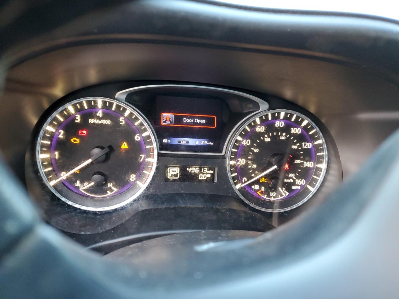 2019 Infiniti QX60 VIN 5N1DL0MM4KC569243 Copart auction photo, water/flood / front end damage thumbnail 9