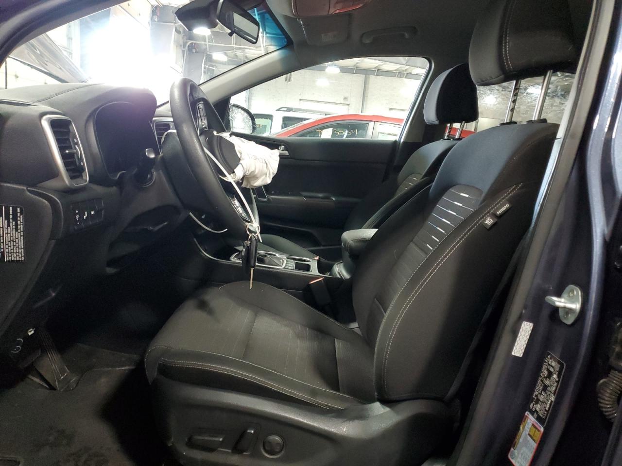 2020 KIA Sportage VIN KNDPMCAC1L7799733 Copart auction photo, front end damage thumbnail 7