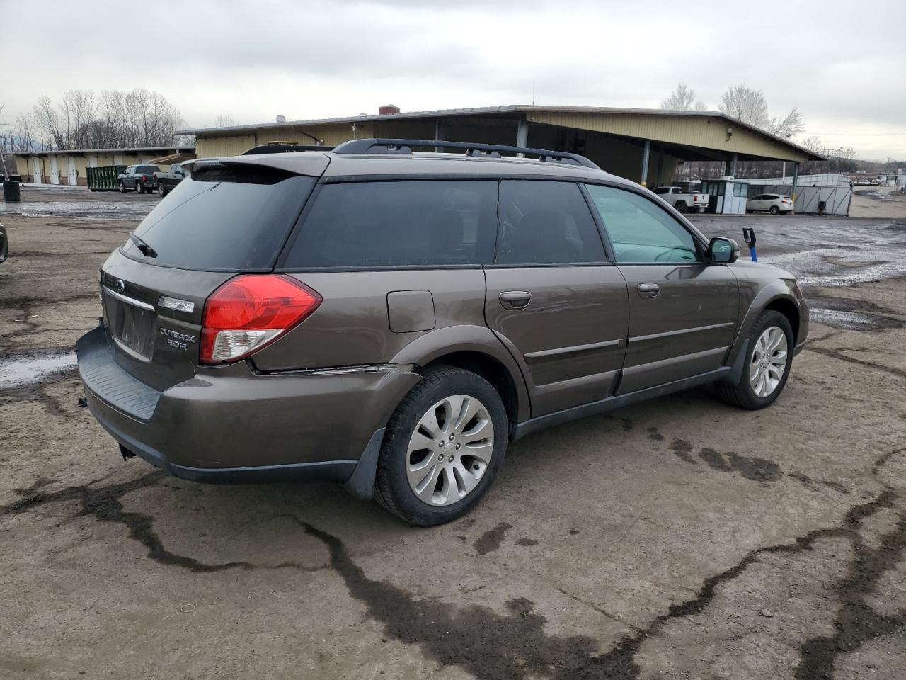 2009 Subaru Outback VIN 4S4BP85C494320235 Copart auction photo, rear end / minor dent/scratches damage thumbnail 3