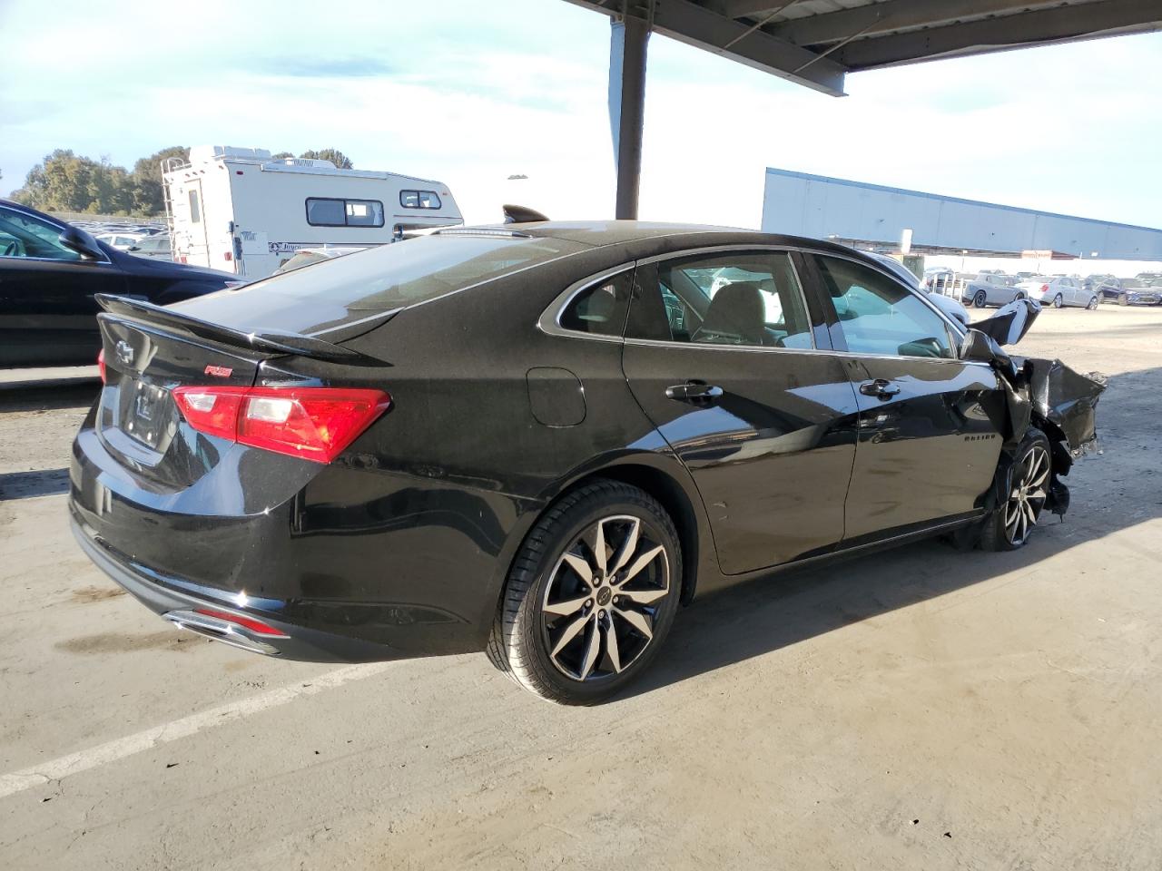 2020 Chevrolet Malibu VIN 1G1ZG5ST0LF120401 Copart auction photo, front end damage thumbnail 3