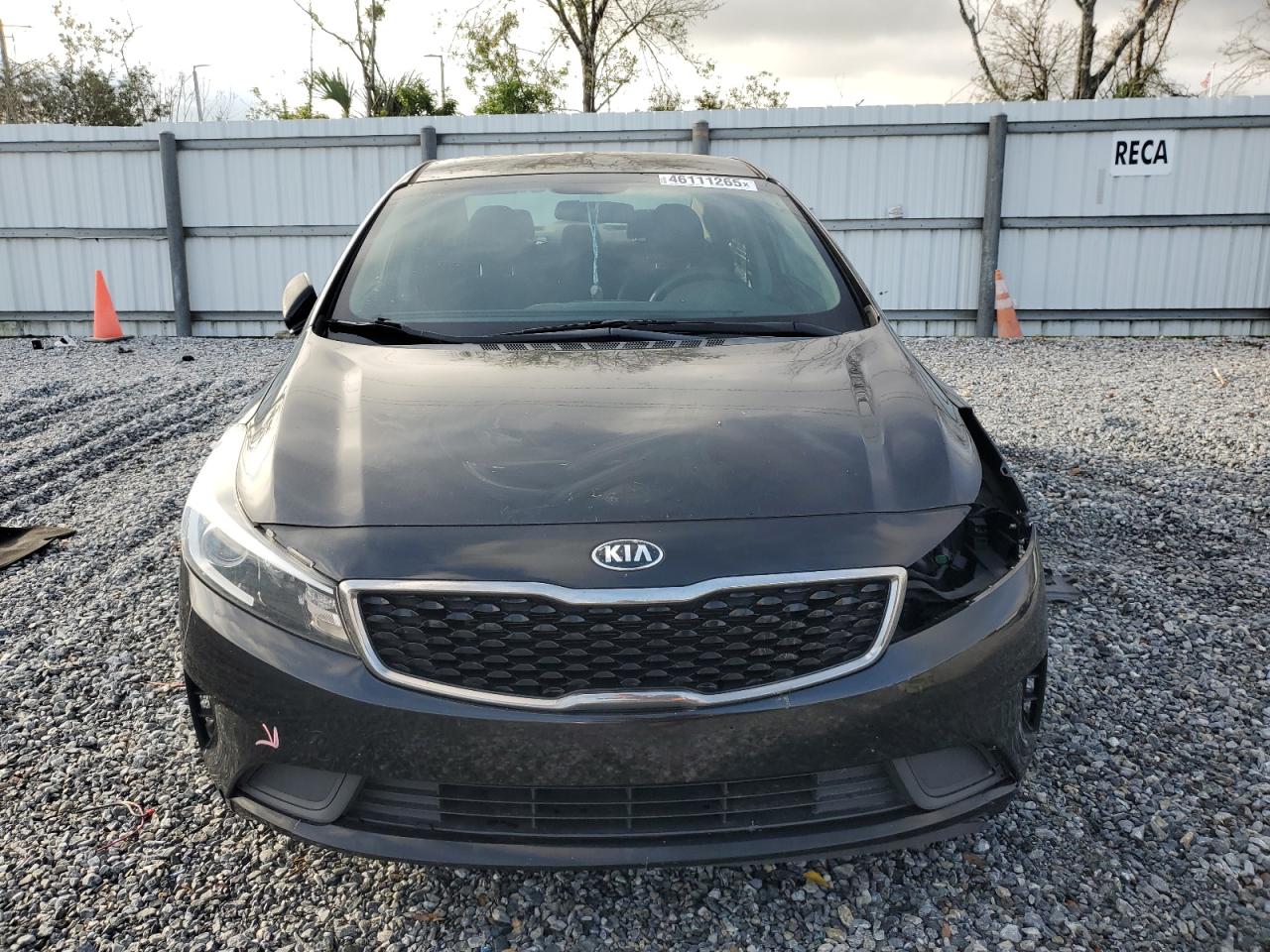 2017 KIA Forte VIN 3KPFK4A72HE011818 Copart auction photo, side / front end damage thumbnail 5