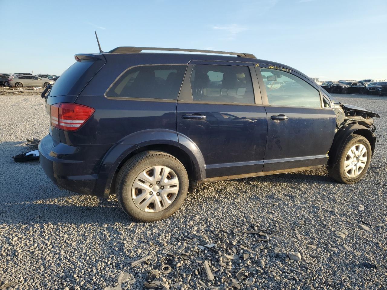 2018 Dodge Journey VIN 3C4PDCAB4JT534773 Copart auction photo, front end / side damage thumbnail 3