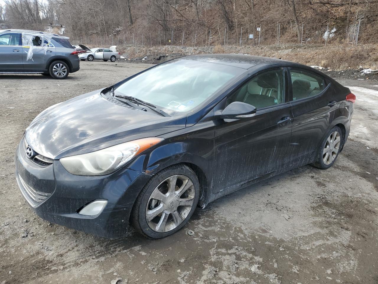 2013 Hyundai Elantra VIN KMHDH4AE5DU635074