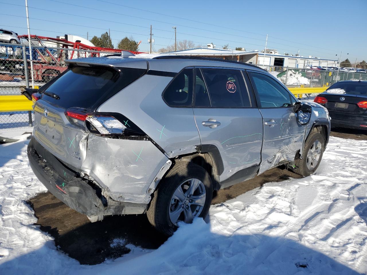 2024 Toyota RAV 4 VIN 4T3RWRFV8RU139508 Copart auction photo, side damage thumbnail 3