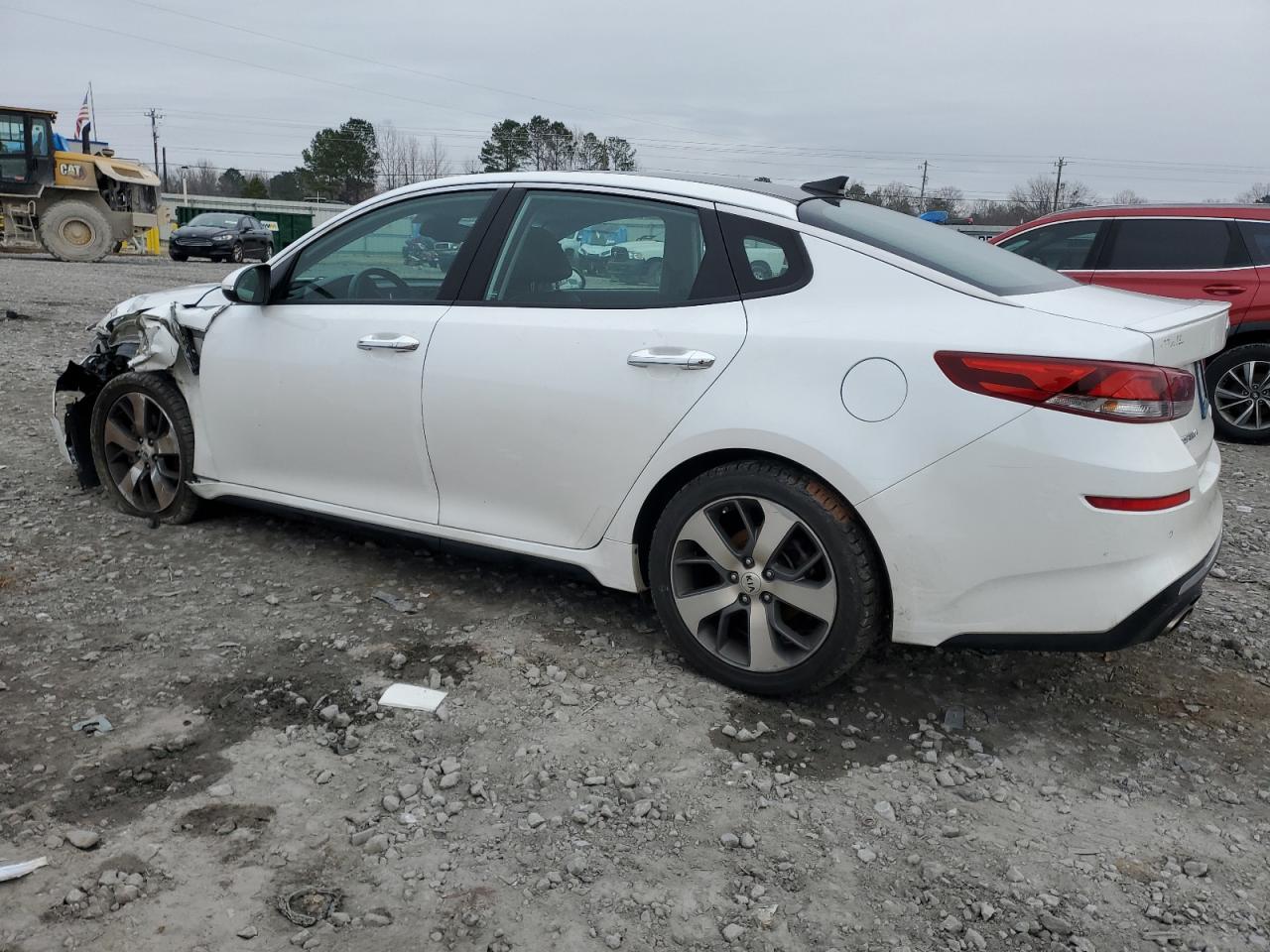 2019 KIA Optima VIN 5XXGT4L35KG328227 Copart auction photo, rear end / side damage thumbnail 2