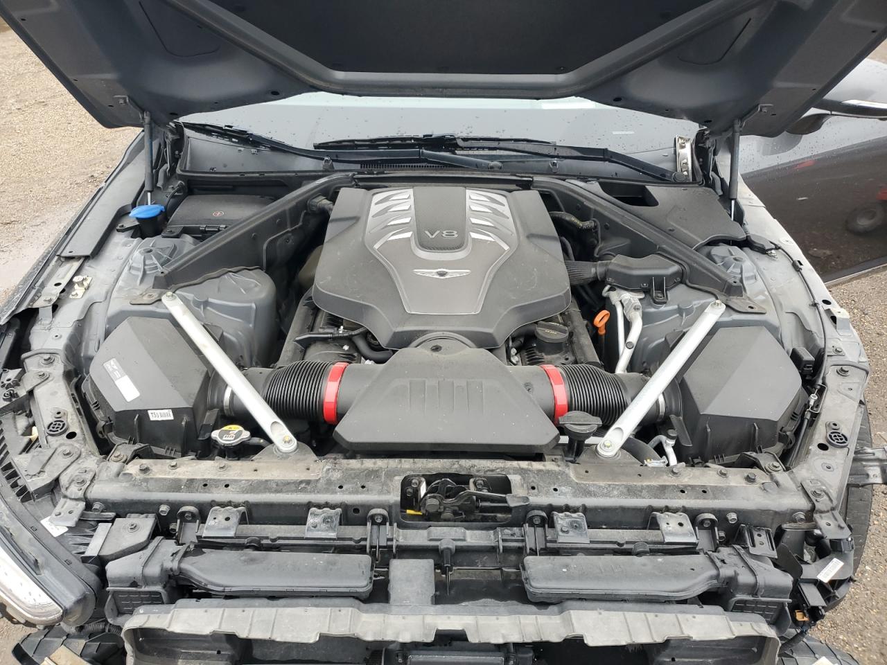 2019 Genesis G90 VIN KMTF54JHXKU054443 Copart auction photo, front end damage thumbnail 11