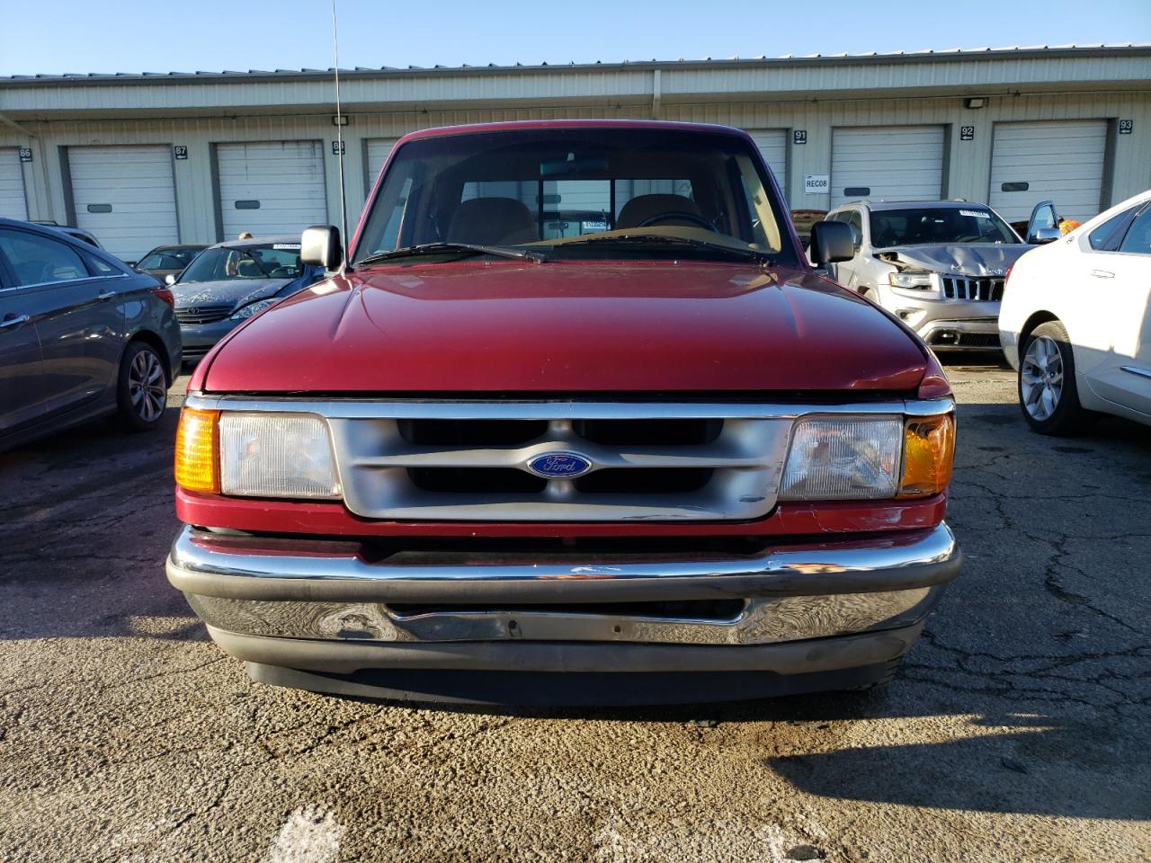 1995 Ford Ranger VIN 1FTCR14UXSPA93593 Copart auction photo, front end damage thumbnail 5