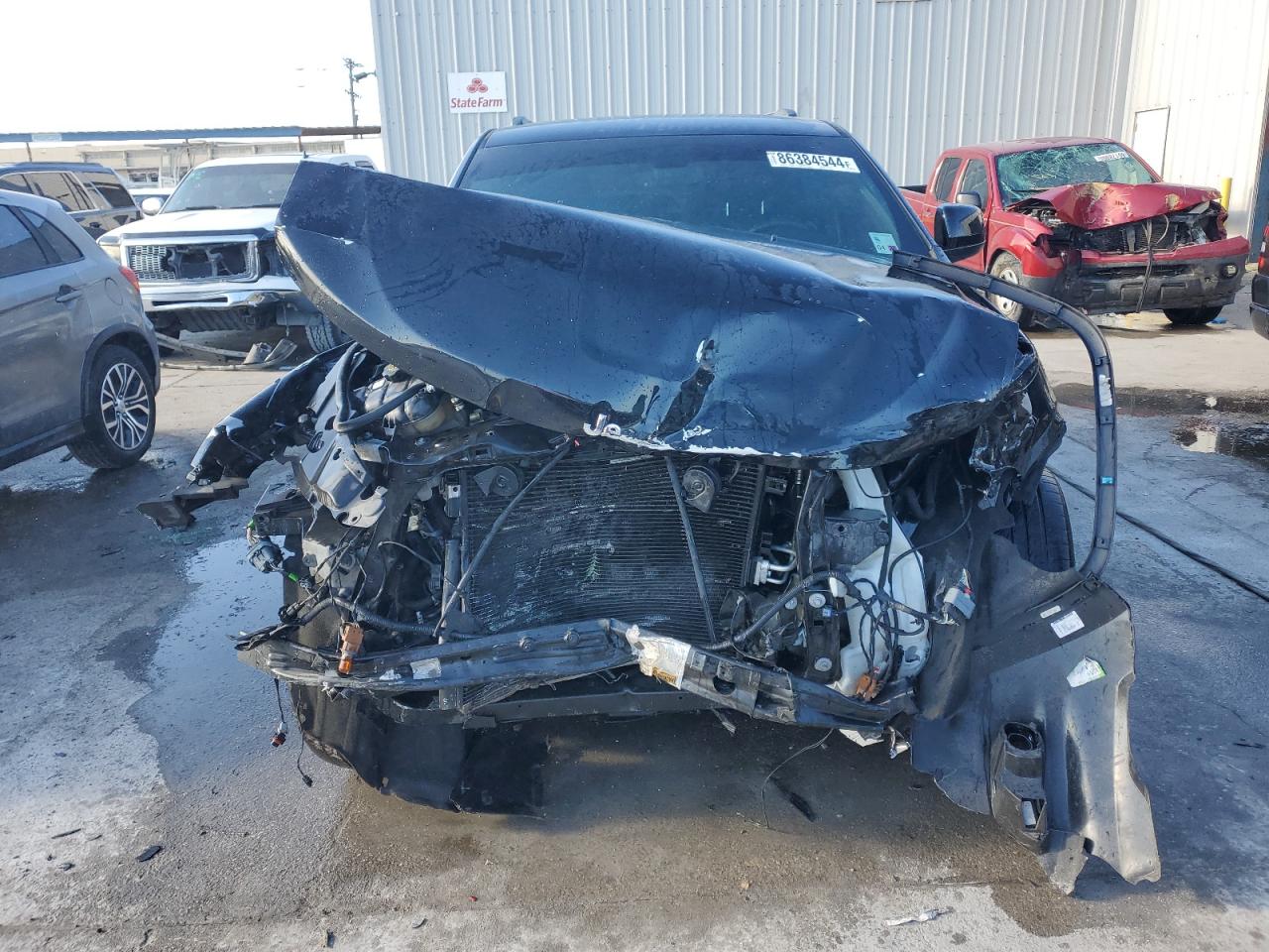 2020 Jeep Grand Cherokee VIN 1C4RJEAGXLC246473 Copart auction photo, front end damage thumbnail 5