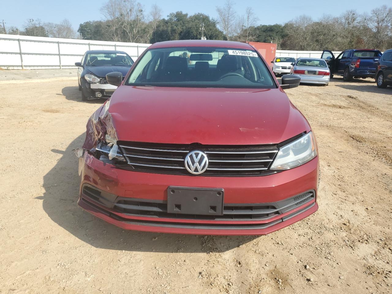 2016 Volkswagen Jetta VIN 3VWD67AJ7GM276356 Copart auction photo, front end / minor dent/scratches damage thumbnail 5