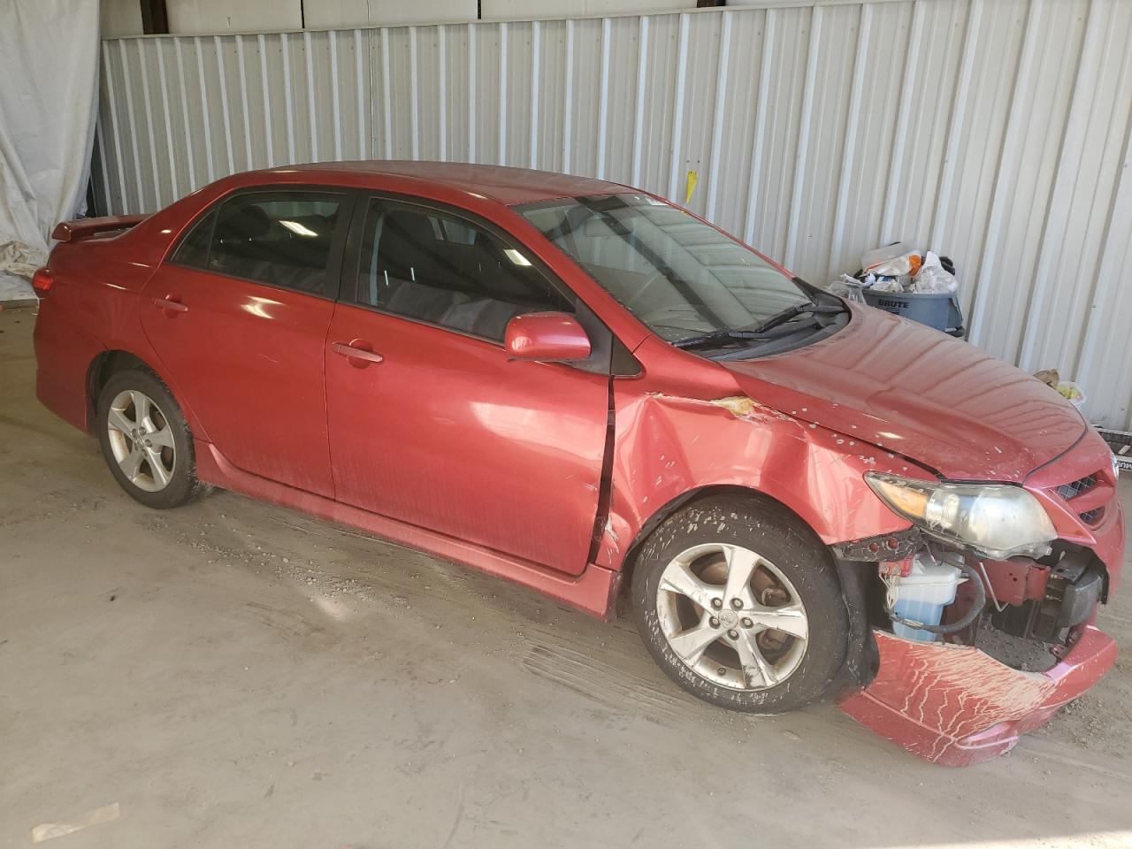 2011 Toyota Corolla VIN 2T1BU4EE5BC607321 Copart auction photo, front end / minor dent/scratches damage thumbnail 4